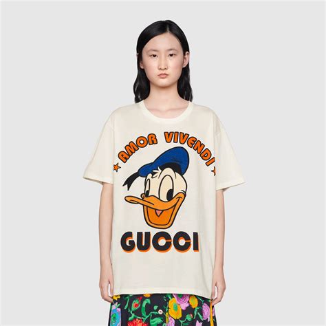 gucci donald duck tee|gucci x disney donald duck.